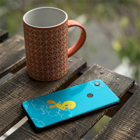 Looney Tunes Tweety Bird Flying Google Pixel 3a Skin